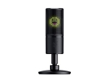 Razer Seiren Emote Streaming Microphone: 8-Bit Emoticon Led Display – Stream Reactive Emoticons – Hyper Cardioid Condenser Mic – Height & Angle Adjustable Stand – Rz19-03060100-R3M1