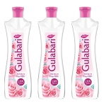 Dabur Gulabari Premium Rose Water With No Paraben For Cleansing And Toning, 400 Ml (Pack Of 3)