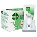 Dettol Handwash No-Touch Automatic Soap Dispenser Device With Aloe Vera Refill – 250Ml | Aloe Vera & Moisturizer | 10X Better Protection From Germs