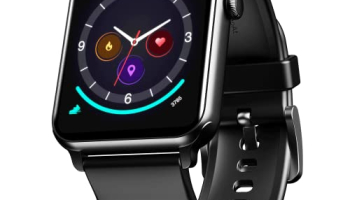 Boat Wave Call Smart Watch, Smart Talk With Advanced Dedicated Bluetooth Calling Chip, 1.69 Hd Display With 550 Nits & 70% Color Gamut, 150+ Watch Faces, Multi-Sport Modes,Hr,Spo2, Ip68(Active Black)