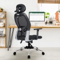 Green Soul New York Superb Office Chair, High Back Mesh Ergonomic Home Office Desk Chair With 2D Adjustable Armrests & Lumbar Support, Knee-Tilt Mechanism & Heavy Duty Metal Base