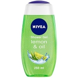 Nivea Body Wash, Lemon & Oil Shower Gel, Pampering Care With Refreshing Scent Of Lemon, 250 Ml