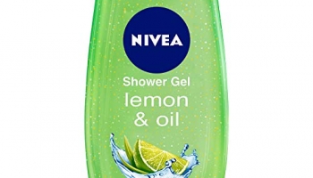 Nivea Body Wash, Lemon & Oil Shower Gel, Pampering Care With Refreshing Scent Of Lemon, 250 Ml