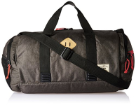Gear Classic 30L Polyester Water Resistant Travel Duffle Bag – Grey Orange