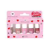 Myglamm Popxo Makeup Collection, Chillin’ Mini Nail Kit, Paraben Free, Long Lasting Formula, 5 In 1 Combo