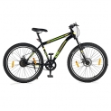 Fisher & Hawk Ultra 27.5 T With Disc Brake And Suspension Cycle (Black) I Ideal For : Adults (Above 13 Years) | Ideal Height : 5 Ft 6 Inch+ I Unisex Cycle| 85% Assembled (Easy Self-Assembly)