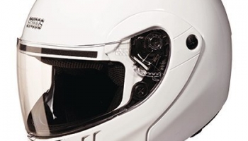 Studds Ninja 3G Eco Flip Up Full Face Helmet (White, Xl)