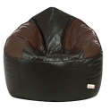 Sattva Mudha Sofa Bean Bag Xxxl Cover Only Without Beans Dual Colour – Black Brown