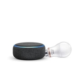 Echo Dot (Black) Combo With Philips 9W Smart Color Bulb – Smart Home Starter Kit