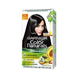 Garnier Color Naturals Crème Hair Color, Shade 1 Natural Black, 70Ml + 60G