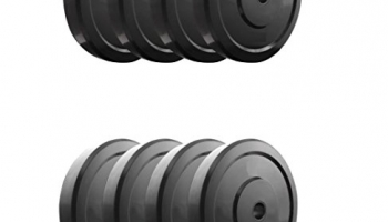 Aurion 25 Kg Vinyl Plates For Dumbbells. Best For Home Gym,Fitness