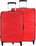Kamiliant by American Tourister  Hard Body Set of 2 Luggage – TRIPRISM SPINNER 2PC SET RED – Red