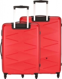 Hard Body Set of 2 Luggage – TRIPRISM SPINNER 2PC SET RED – Red